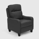 Poltrona Relax Reclinabile Manuale 106x74x74 cm in Tessuto Grigio