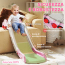 Scivolo per Bambini Età 18-48 Mesi per Divani o Letti in HDPE Rosa      