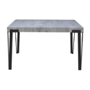 Tavolo 130x90x77 cm Rio Fix Cemento