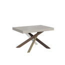 Tavolo Allungabile 120/224x90 cm Volantis Cashmere Gambe Multicolore 4/C      