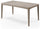 Tavolo da Giardino 160x90x74 cm in Resina Keter Girona Cappuccino