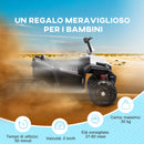 Quad Elettrico per Bambini 12V con 2 Motori Sospensioni Fari LED MP3 Bianco      
