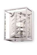 Lampada da parete Neoclassic in Metallo Tening Cromo