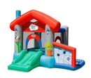 Castello Gonfiabile per Bambini Little Village 300x280x215 cm Portata Massima 135 kg