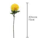 Set 6 Crisantemo Turner H 72 cm
