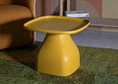 Tavolinetto Gea Giallo 48x48x38 cm in Polipropilene Giallo      