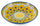 Centrotavola Decorativo Ø35x7 cm in Dolomite VdE Tivoli 1996 Sicilia