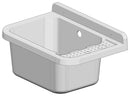 Lavatoio in Polipropilene 13,5l Forlani Pilozzo 50 Grigio Varie Misure
