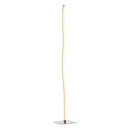Lampada a LED da Terra a Stelo 144 cm 12W Bianco Caldo Argento