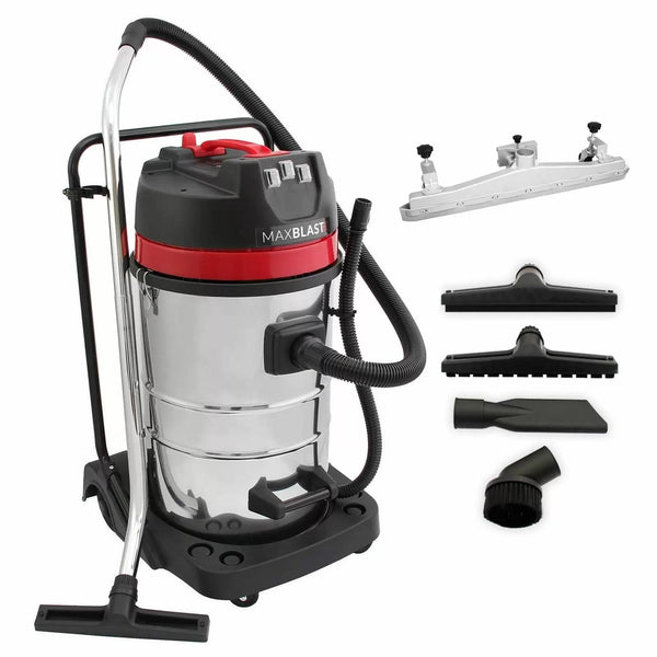 Aspirapolvere Industriale 80L per Secco e Umido con Ugello di Aspirazione Maxblast prezzo