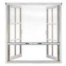 Zanzariera a Plisse per Finestra 85x160 cm Riducibile Marrone
