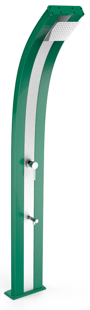 Doccia da Giardino Miscelatore e Lavapiedi Arkema Dada Fascia Inox Verde Scuro prezzo