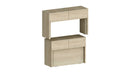Panca Allungabile 66/290x25x45 cm Pratika Singola A Olmo Perlato  