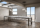 Tavolo Allungabile 180-440x90x77 cm Tecno Evolution Marmo