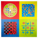 Tappeto Puzzle Maxi per Bambino 36pz 120x120 cm Giochi di Società con Accessori