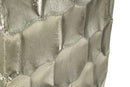 Porta Vasi Tris Argy Ø38x91 cm - Ø30,5x76 cm - Ø25x62 cm in Ferro Argento      