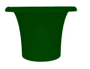 online Vaso Ø72x50 cm in Resina Arkema Tummy Vase Verde Scuro