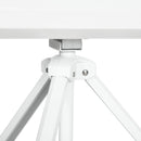 Telo Proiettore 84” 16:9 con Treppiede 200x8x118 cm in Plastica e Metallo Bianco