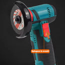 Smerigliatrice Angolare 19500 Giri/Min con Doppia Batteria e 2 Dischetti da 3"