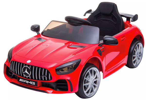sconto Macchina Elettrica per Bambini 12V con Licenza Mercedes GTR AMG Rossa