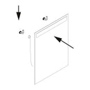 Specchio da Bagno Pegasus con Illuminazione Led Frontale Imballo 1 Pezzo Alluminio e Vetro Emuca