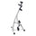 Pedaliera Pieghevole per Riabilitazione Gambe e Braccia Everfit Welly S Combi
