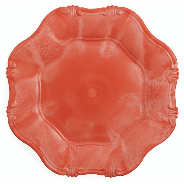 Set 6 Sottopiatti in Plastica Ø 34,5cm Villa d'Este Hippy Smerlato Arancio sconto