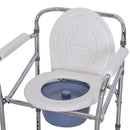 Sedia a Rotelle Impermeabile con WC Rimovibile  