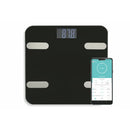 Bilancia Pesapersona Digitale Max 180 Kg in Vetro con App Bluetooth Kooper  Nero