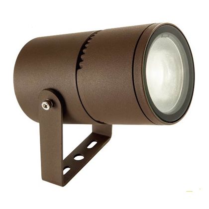prezzo Faro Faretto Cilindrico 9W a Led Cob Colore Marrone per Esterno Linea Moon Sovil