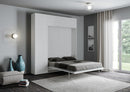 Letto Matrimoniale Francese a Scomparsa Salvaspazio Kentaro H250 cm Bianco