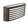 Applique da Esterno a LED 10W 4000K Sovil Marrone
