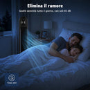 Ventilatore a Torre Raffrescatore Verticale 60 W a 3 Velocità Altezza 79 cm Nero      