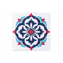 Set 6 Sottobicchieri 10x10x1 cm  in Ceramica VdE Tivoli 1996 Barrio