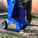 Cippatrice Trituratore per Rami 64x88x134 cm in Acciaio Blu  