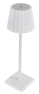 Lampada da Tavolo 38x10x10 cm in Alluminio Luce Bianca Calda K-ligth Nero 
