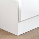 Mobile Dispensa Multiuso 59x31x155 cm in Legno Truciolare Bianco