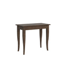 Consolle Allungabile 90-204x48x77 cm in Nobilitato Marrone