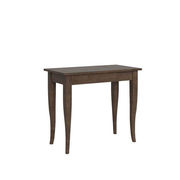 Consolle Allungabile 90-204x48x77 cm in Nobilitato Marrone prezzo