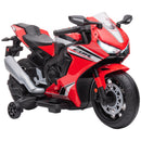 Moto Elettrica per Bambini con Licenza Honda CBR 1000RR 6V Velocità 3km/h Rosso  