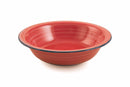 Set 6 Piatti Fondi Ø21,5 cm in Gres Villa d'Este Home Tivoli Rosso Baita