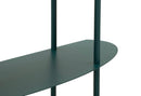 Console Saturno Ottanio 90x28x81 cm in Metallo Verde acqua      