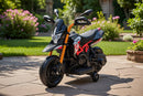 Moto Elettrica per Bambini 6V Aprilia Dorsoduro Small Nera