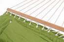 Amaca da Giardino con Cuscino 200x140 cm in Policotone Selaya Verde 