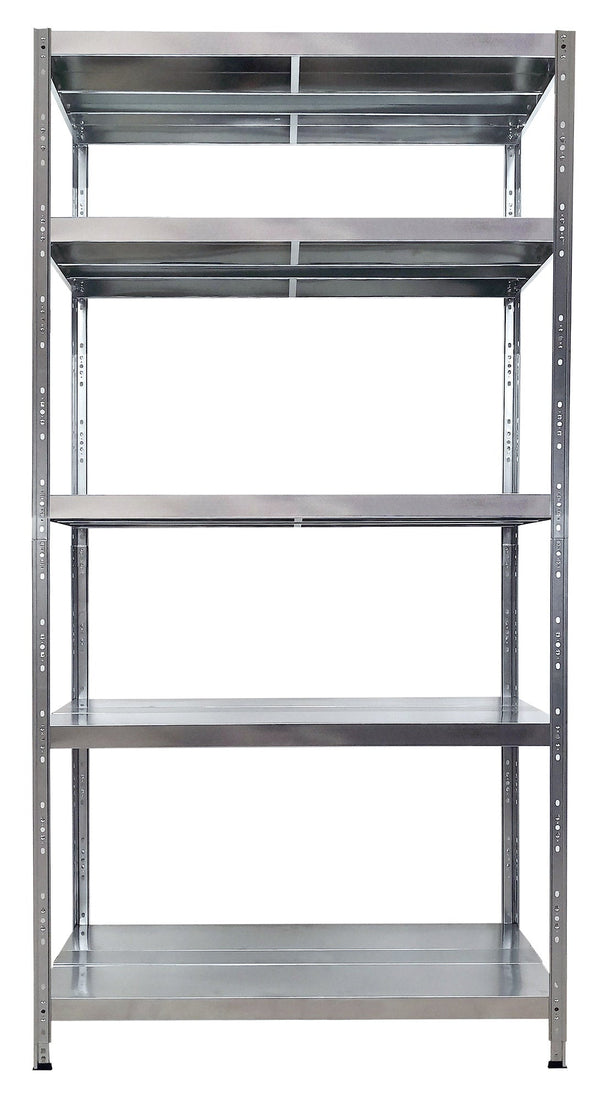 Scaffale in Metallo 5 Ripiani 120x50x234 cm Maciste Zincato acquista