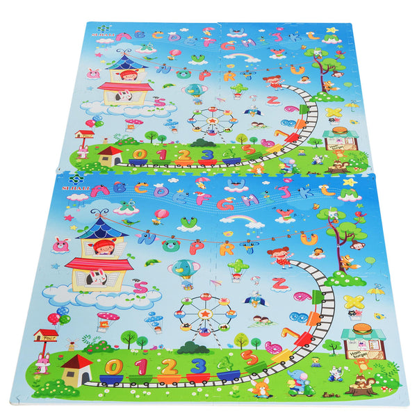online Tappeto Puzzle per Bambini Disegno Fantasia 8 Tessere 61.5x61.5 cm
