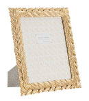 Cornice Solis 26,7x1,8x31,8 cm in Resina e Vetro Oro      