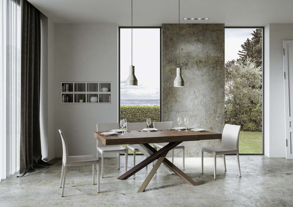online Tavolo 180x90x77 cm Volantis Fix Noce
