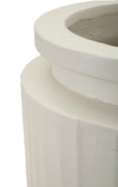 Vaso High Ø32x80 cm in Mgo Crema      