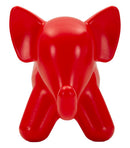 Sgabello Elephant Rosso 86x46x56 cm in Polietilene Rosso      